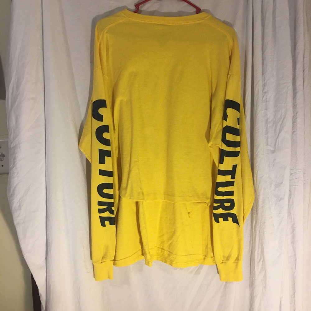 Yellow Migos long sleeve shirt